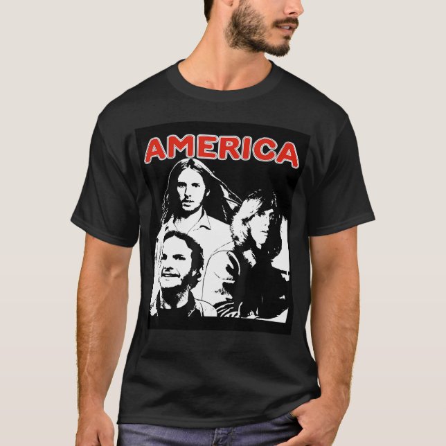 T-shirt America Band (Devant)