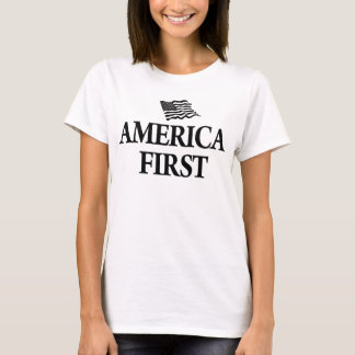 T-shirt america first 
