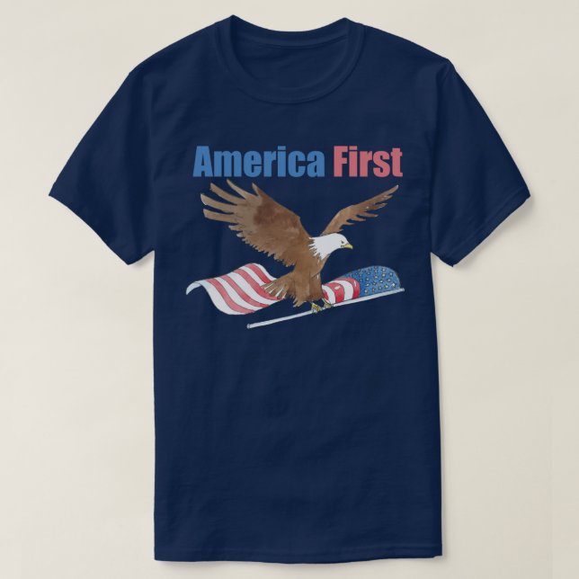 T-shirt America First (Design devant)