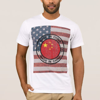 T-shirt America - Made in China