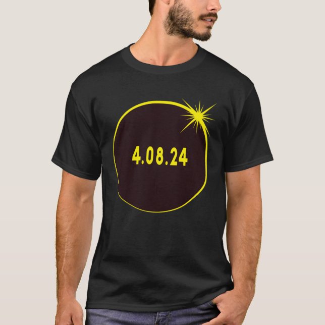 T-shirt America Totality Spring 4 08 24 Total Solar Eclips (Devant)