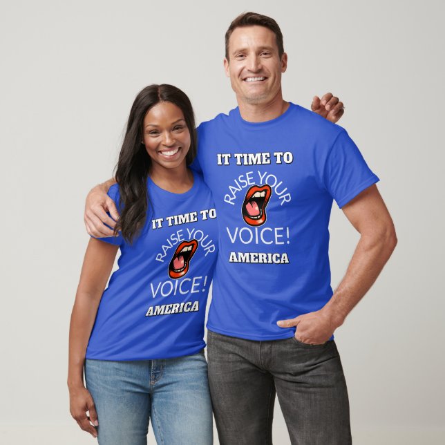 T-SHIRT AMERICA VOIX (Unisexe)