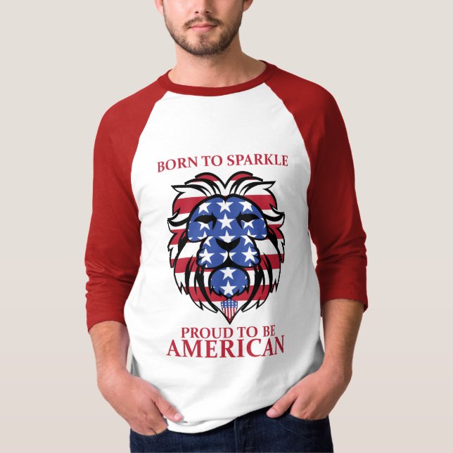 T-shirt américain (Devant)