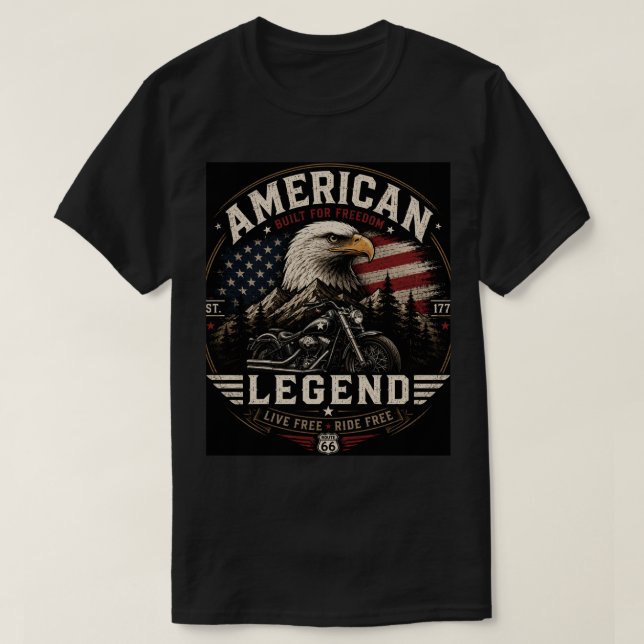 T-shirt américain  (Design devant)