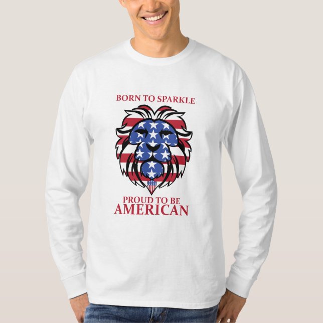 T-shirt américain (Devant)