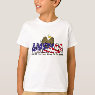 T-shirt américain à l'aigle
