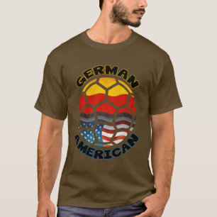 T-shirt américain allemand du football