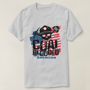 T-SHIRT AMÉRICAIN AU SANG DE CHARBON