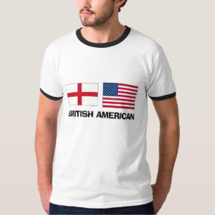 T-shirt Américain britannique