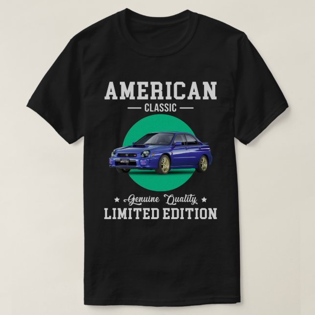 T-shirt américain classique authentique qualité limitée éd (Design devant)