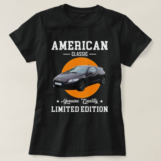 T-shirt américain classique authentique qualité limitée éd (Design devant)