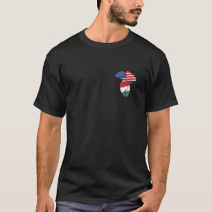 T-shirt Américain cultivé avec des racines algériennes 1