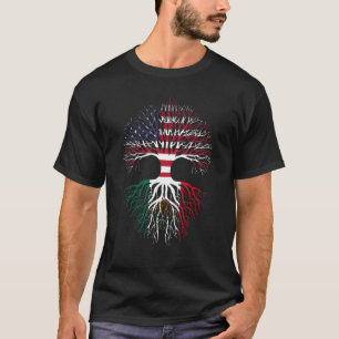 T-shirt Américain cultivé avec des racines mexicaines le d