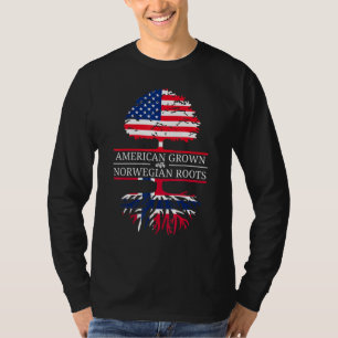 T-shirt Américain Cultivé Avec Des Racines Norvégiennes Dr