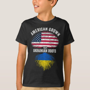 T-shirt Américain cultivé avec des racines ukrainiennes Dr