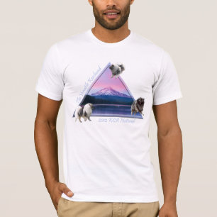 T-shirt américain de base d'habillement