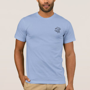 T-shirt américain de base d'habillement de fers