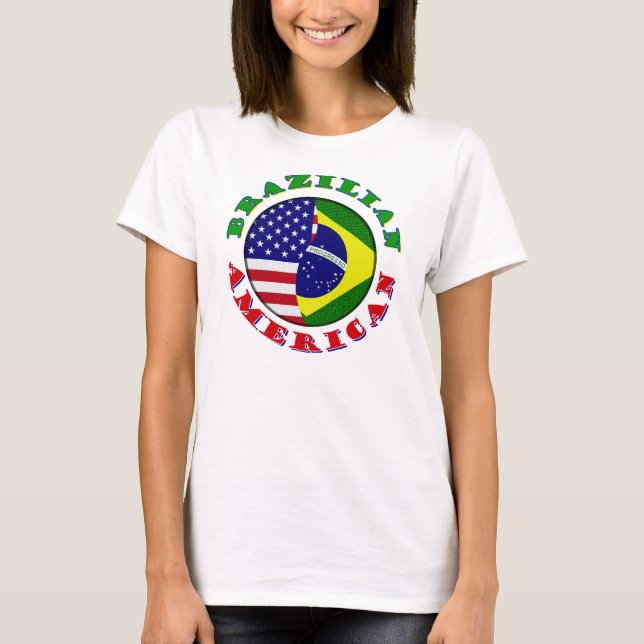T-shirt Américain de brazilizn (Devant)