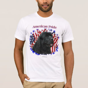 T-shirt américain de fierté de Terre-Neuve