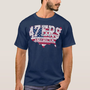 T-shirt américain de la parole de 47ers 47% Romney