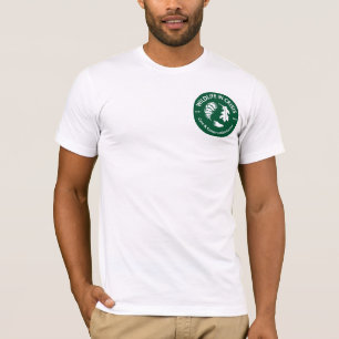 T-shirt américain de l'habillement des hommes