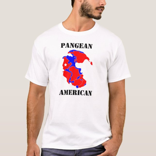 T-shirt Américain de Pangean (Devant)