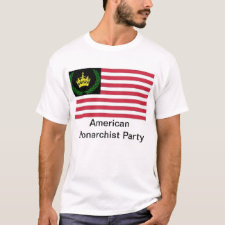 T-shirt américain de parti monarchiste