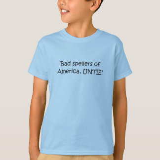 T-shirt américain des voyants mauvais