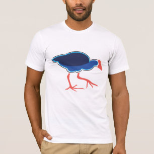 T-shirt américain d'habillement de Pukeko