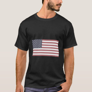 T-shirt américain Drapeau Stars et Stripes