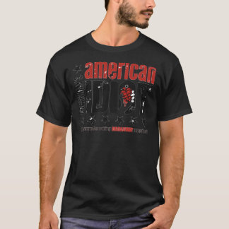 T-shirt américain ducon broadway logo Classic