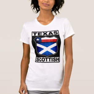 T-shirt Américain écossais du Texas
