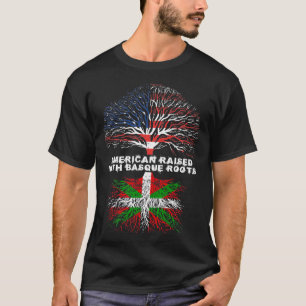 T-shirt Américain élevé avec basques basques Roots basques