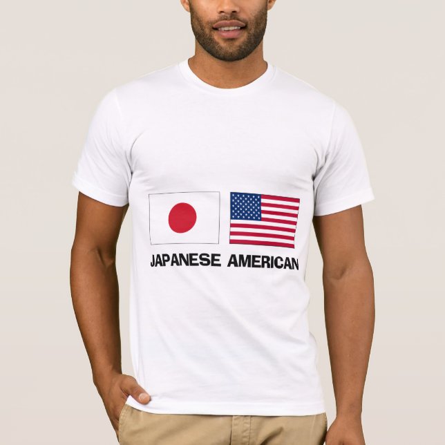 T-shirt Américain japonais (Devant)