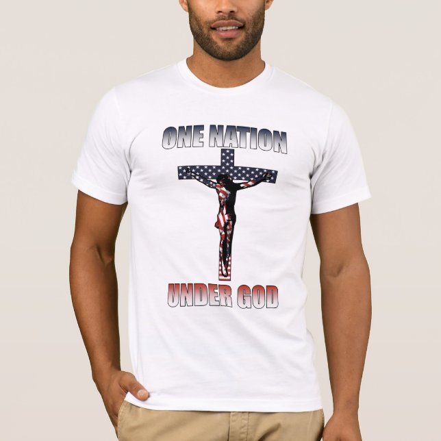 T-SHIRT AMÉRICAIN JESUS SHIRT (Devant)