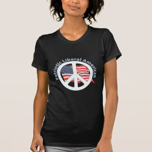 T-shirt Américain libéral patriote