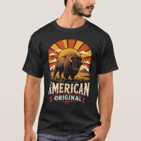 Américain Original Bison Buffle Vintage