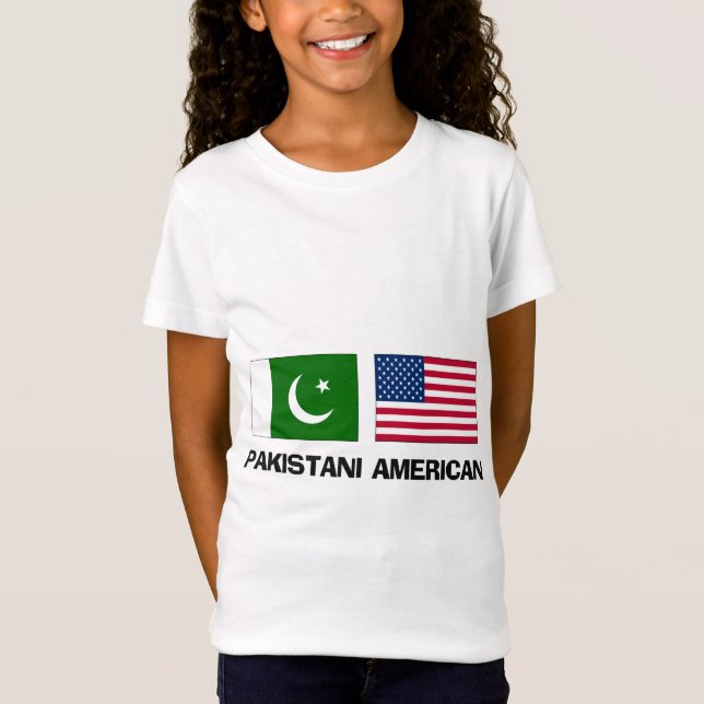 T-Shirt Américain pakistanais (Devant)