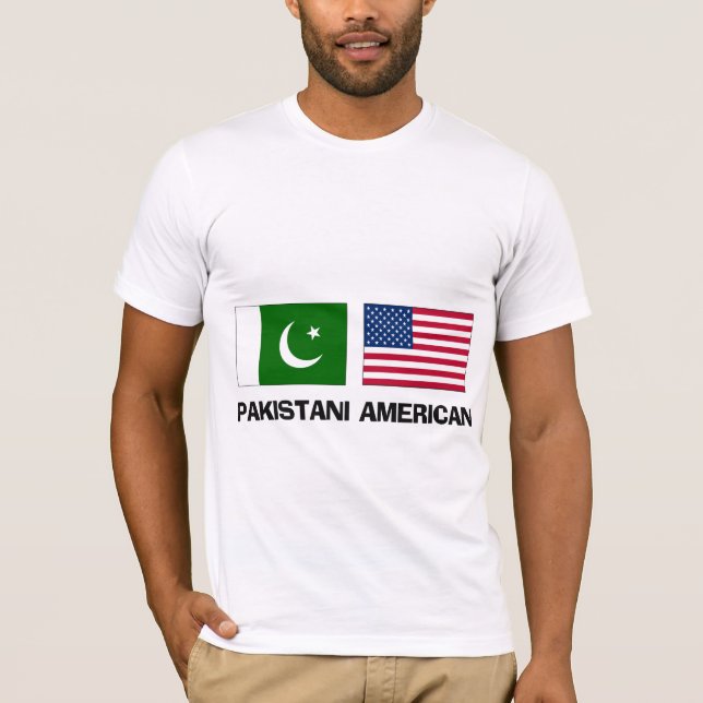 T-shirt Américain pakistanais (Devant)