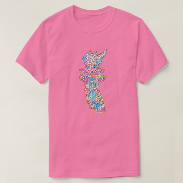 T-shirt Américain patriotique (1c) (Design devant)