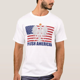 T-shirt Américain polonais