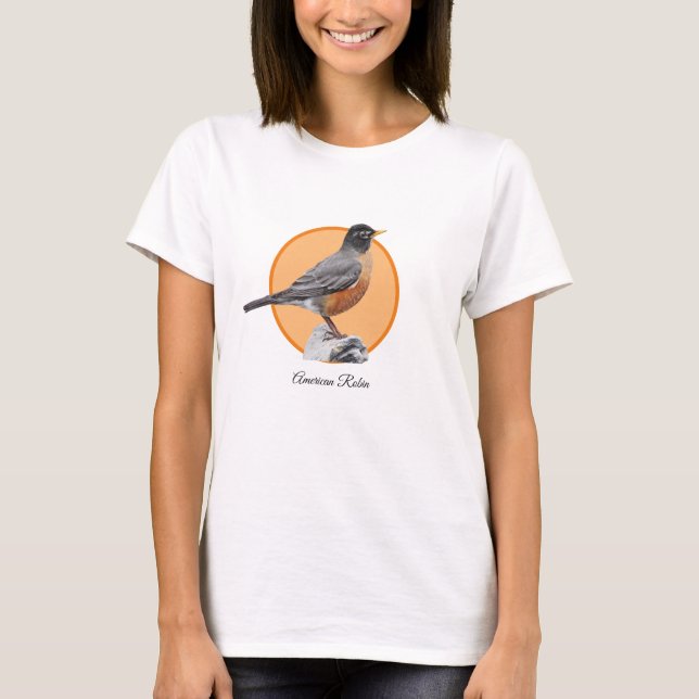 T-shirt Américain Robin (Devant)