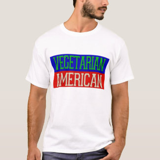 T-shirt américain végétarien