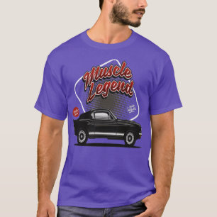 T-shirt Américain Vintage Super Muscle Car 7