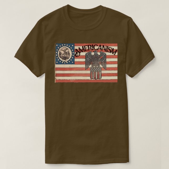 T-SHIRT AMÉRICAINISME (Design devant)