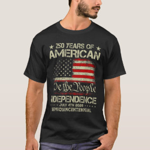 T-shirt American 250th Anniversary Celebration 250 Years U