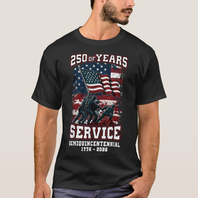 T-shirt American 250th Anniversary Celebration 250 Years U (Devant)