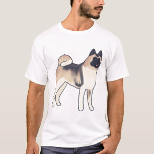 T-shirt American akita dog Magic