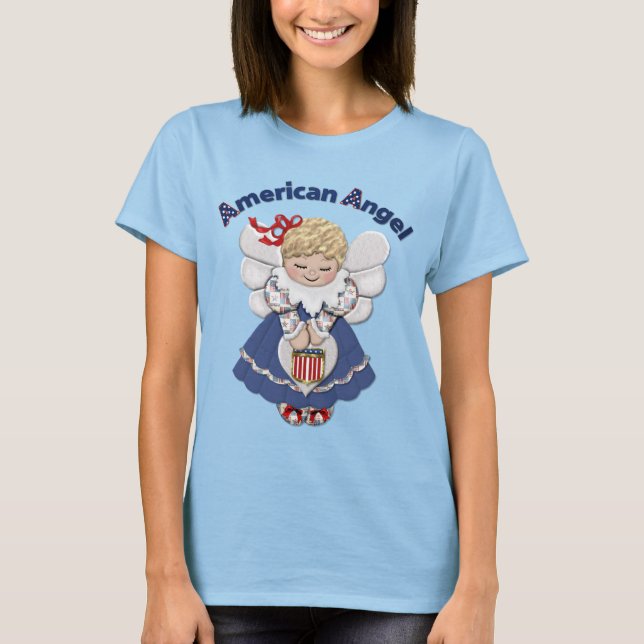 T-shirt American Angel (Devant)