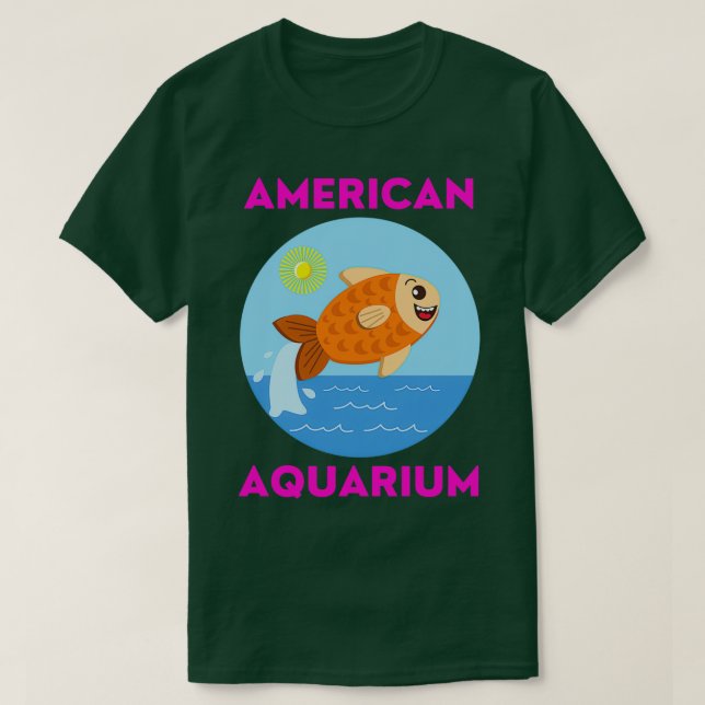 T-shirt American Aquarium 3 (Design devant)